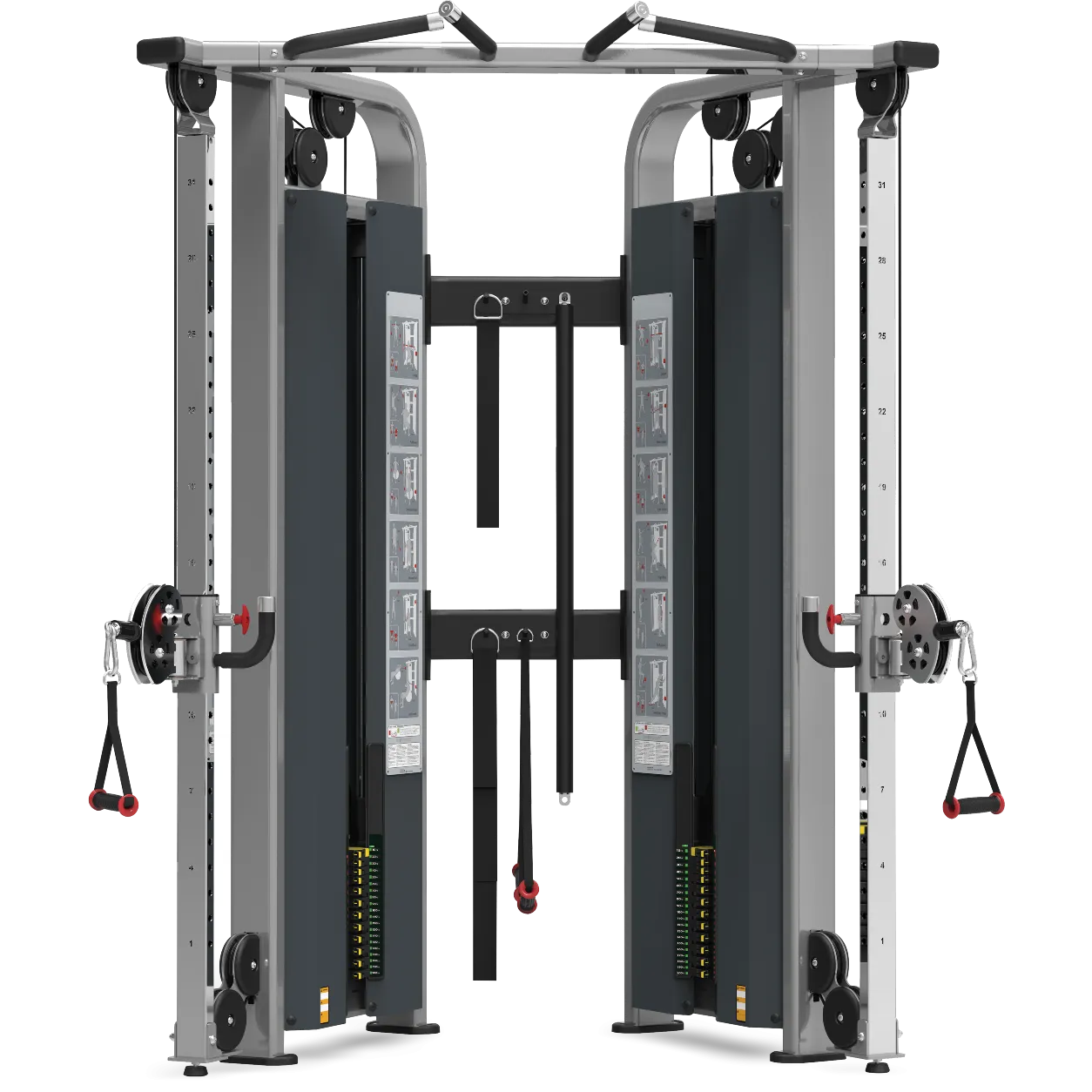 Brug Nautilus Instinct Dual Adjustable Pulley Sølv til en forbedret oplevelse